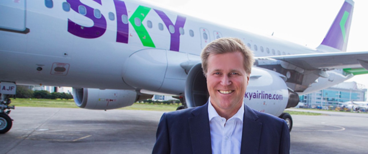 Sky-Airline-Chef Holger Paulmann: «Ich bin kein Fan von Mega-Airports.»