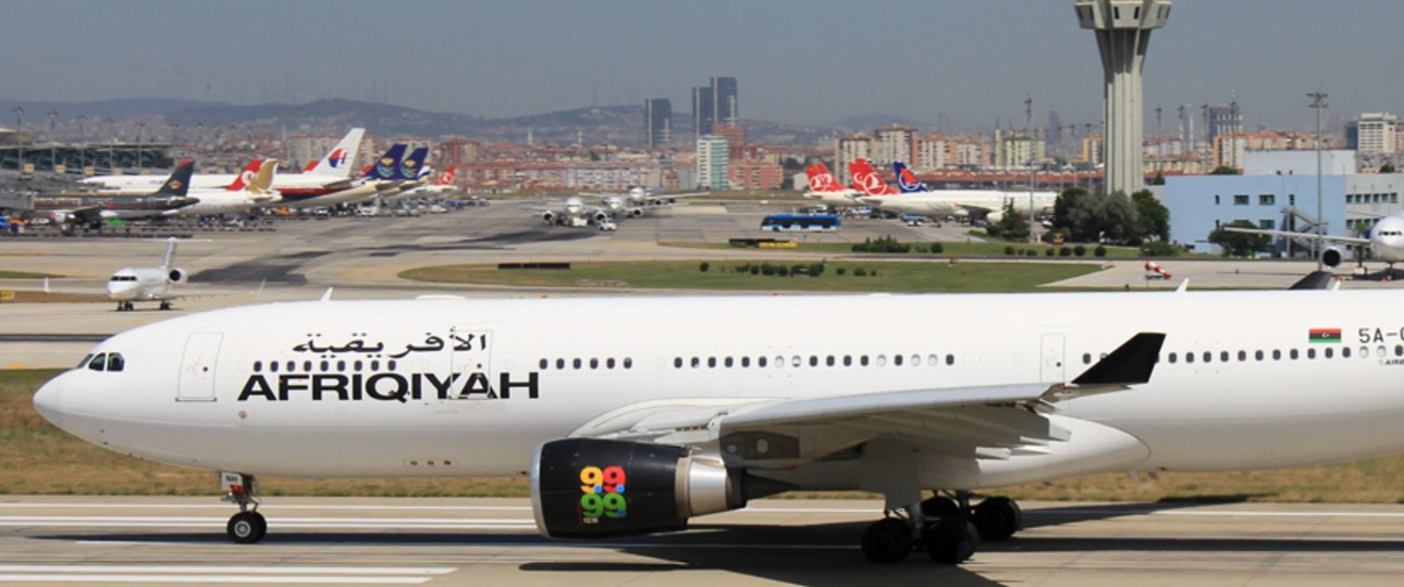 Airbus A330 von Afriqiyah Airways: Die Flotte ist kaum noch unterwegs.