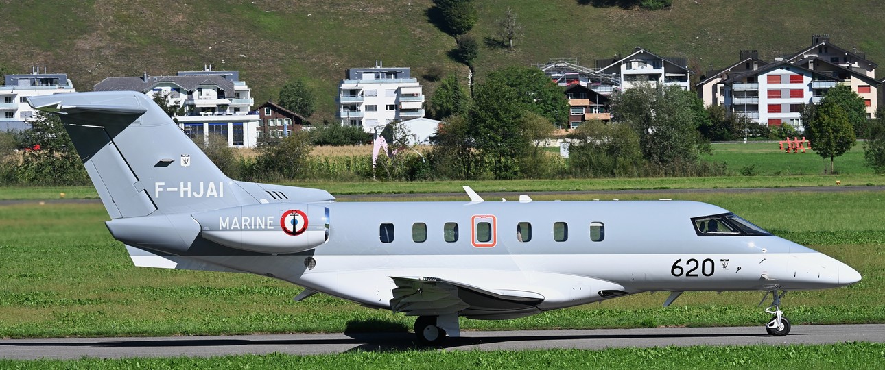 Pilatus PC-24 der französischen Marine: Frankreich hat m mittlerweile den zweiten Flieger der Schweizer übernommen.
