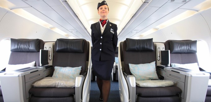 Dabei hatten die Flieger des Modells bei British Airways eine Besonderheit: Sie verfügten über keine Economy Class, sondern...