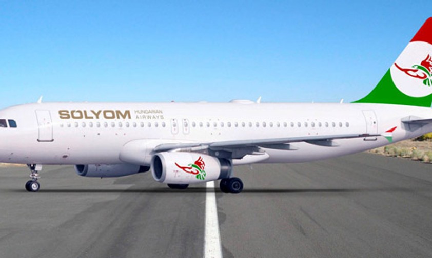 Flieger in den Farben von Solyom Hungarian Airways: Fliegt sie doch noch regulär?