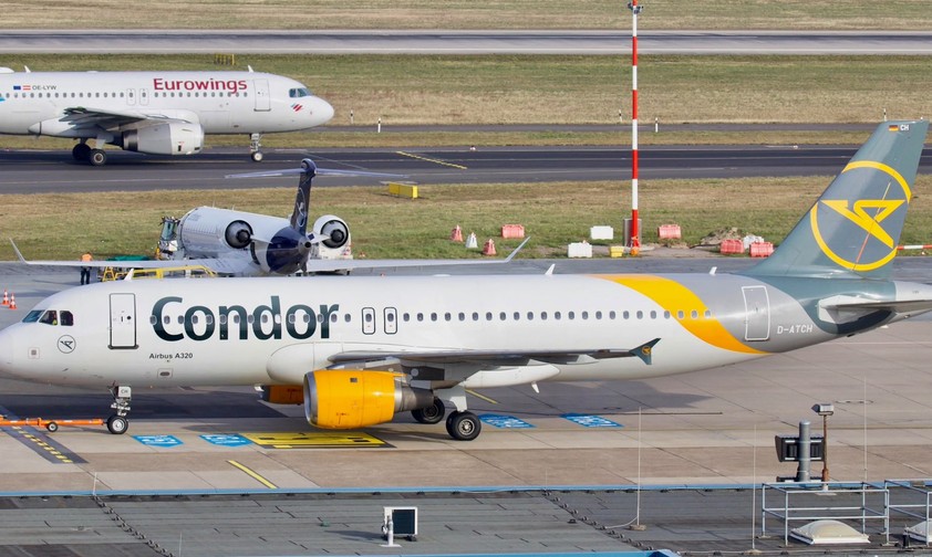 Jets von Eurowings und Lufthansa sowie Condor: Weniger Zusammenarbeit.