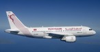 Ein Airbus A319 von Tunisair: Mit weiteren Geschäftsbereichen will man sich bei Tunisair absichern.