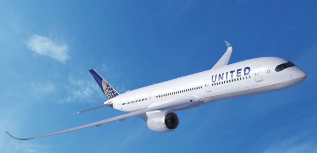 Airbus A350 in United-Farben: Die Fluglinie will nun 45 Stück.