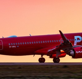 Flieger von Play: Ab Juni in Düsseldorf zu sehen.