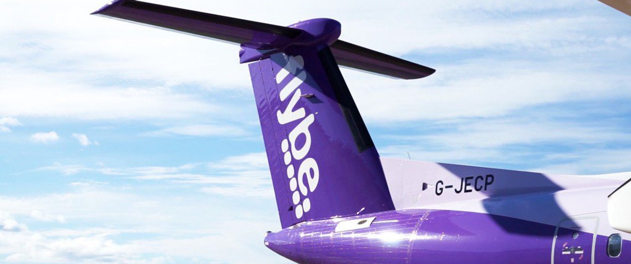 Bombardier Dash 8 Q400 von Flybe: Als Virgin Connect sind auch größere Flugzeuge vorgesehen.