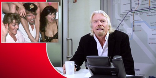Frauen aufreißen? Richard Branson zeigt, wie es geht.