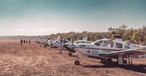 Flugzeuge vor dem Start: Das Outback Air Race findet dieses Jahr Ende August statt.