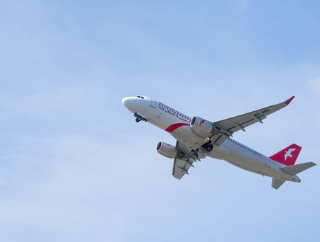 Airbus A320 von Air Arabia: In Catania hat es am 20. September einen ernsten Zwischen falln gegeben.