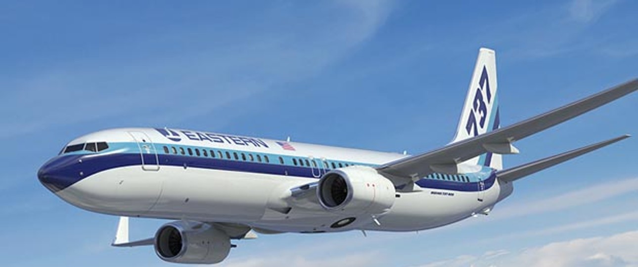 Boeing 737-800 von Eastern Air Lines: Bald in Kuba zu sehen.