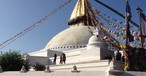 Stupa in Kathmandu: Swiss fliegt nur indirekt nach Nepal.