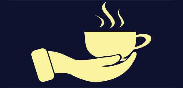 Tasse mit heißem Wasser: Der CHinese verwechselte sie mit einem Wurfgeschoss.