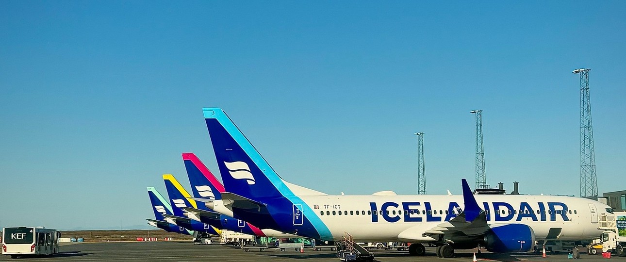 Flugzeuge von Icelandair: Die Airline kommt künftig ohne wirklich große Maschinen aus.