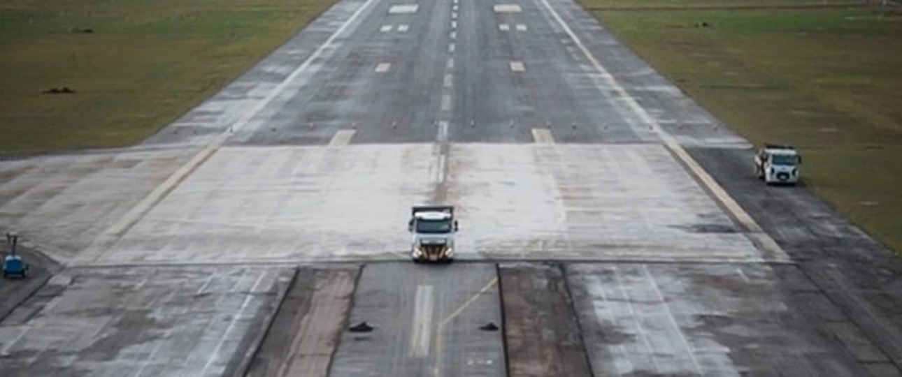 Die erste Phase der Sanierung der Piste am Flughafen Porto Alegre ist abgeschlossen.