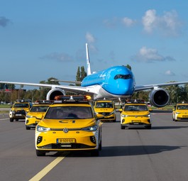 Ausgeliefert: Der erste Airbus A350 von KLM in Amsterdam.