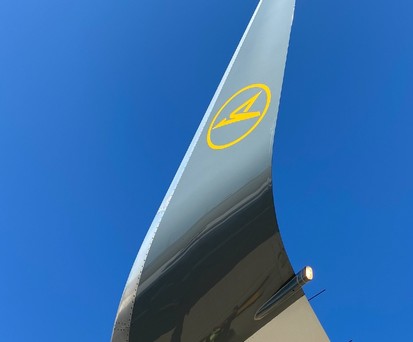 Winglet einer Maschine von Condor: Ohne Lufthansa-Zubringer.