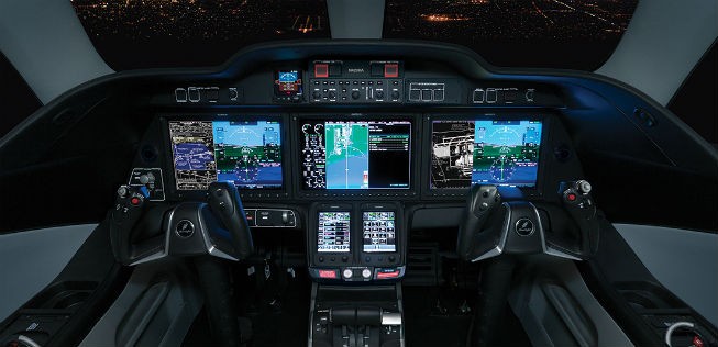 Für die Pilotenschulung steht im Honda Trainings Center Greensboro in den USA ein Flugsimulator bereit.