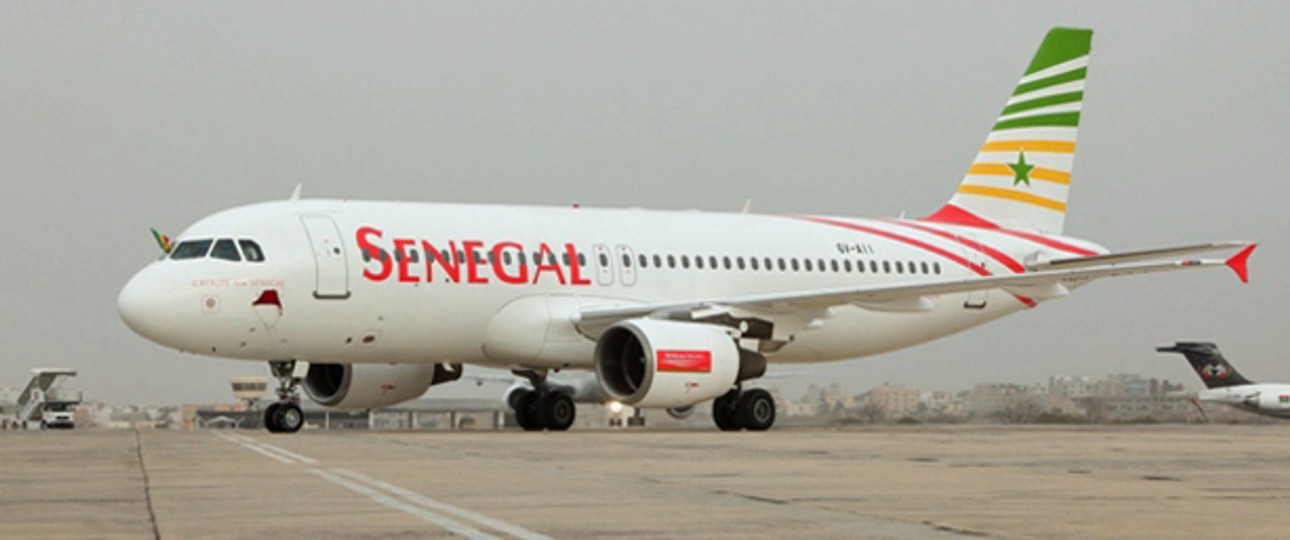 A320 von Air Senegal: Flugzeug beschlagnahmt.