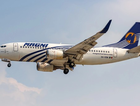 Boeing 737-700 von Magnicharters: Der Pilot eines Fluges war unzufrieden. 