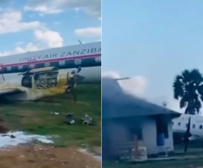 Die zwei verunglückten Embraer EMB 120: Beides Mal ging es glimpflich aus.