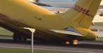 airbus a330 dhl eat tailstrike london