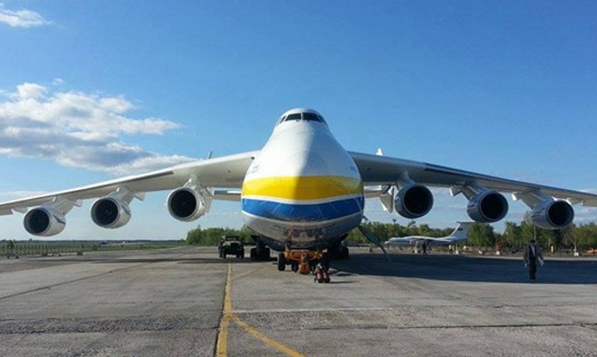 Von der Antonov An-225 wurde nur ein Stück gebaut.