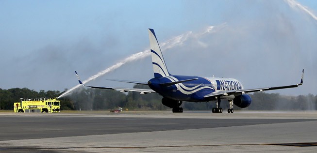 Boeing 757 von National Airlines: Künftig setzt die Airline auf Boeing 777.