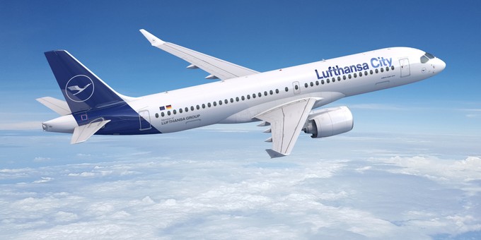Kurz- und Mittelstreckenflotte:

Modell: Airbus A220-300
Festbestellungen: 40
Optionen: 24
Airlines: Lufthansa City Airlines
Lieferungszeitraum: 2026 bis 2031