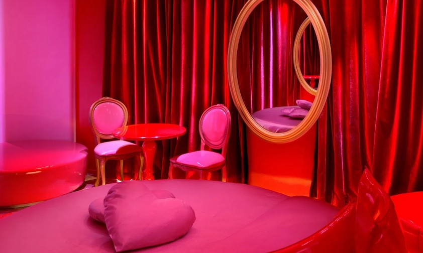 Mo.om Motel: Die Zimmer waren keineswegs klassische Hotelzimmer.