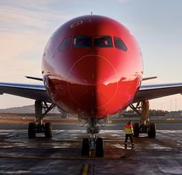 Norwegian plane: Will stay on ground for now, the airline itself is saved.