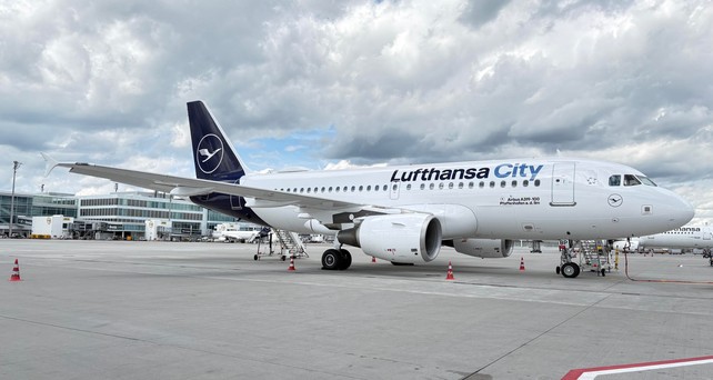 Airbus A319 D-AIBP: Jetzt für Lufthansa City Airlines im Einsatz. 