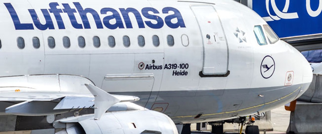 Airbus A319 von Lufthansa: Seit Mittwoch befindet sich das Personal im Arbeitskampf.