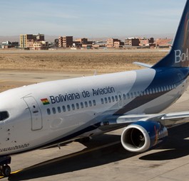 Boeing 737 der Boliviana: Die Flotte soll deutlich wachsen.