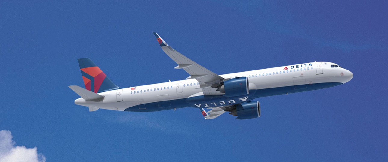 Airbus A321 Neo in den Farben von Delta: Die Airline hat nun insgesamt 125 Exemplare bestellt.