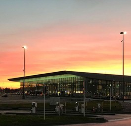 Das Terminal am Flughafen Luxemburg: Bald könnte es regelmäßige Passagierflüge nach China geben.