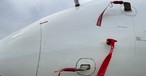 Abgedeckte Sonden an einem gelagerten Flugzeug: Müssen genau überprüft werden.