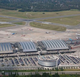 Der Flughafen Hamburg liegt mit einer 3+ in Deutschland auf dem ersten Platz.