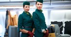 Die aktuellen Uniformen von Alitalia: Ettore Bilotta schuf sie 2016.