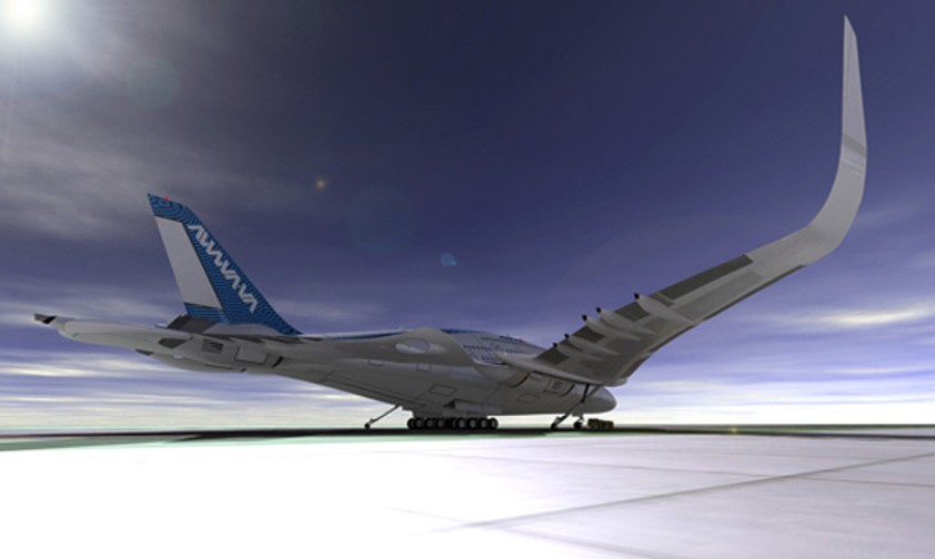 Der Sky Whale ist mit 77 Metern etwa gleich lang viel wie eine Boeing 747-8. Die Spannweite ist mit 88 Metern jedoch deutlich größer. Die B747 kommt auf 68,5 Meter, der Airbus A380 auf 79,8 Meter.
