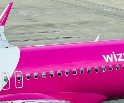Airbus A320 von Wizz Air: Der ungarische Billigflieger betreibt eine reine Airbus-Flotte.