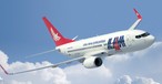Boeing 737 von LAM: Die Airline kann sie nicht bezahlen.