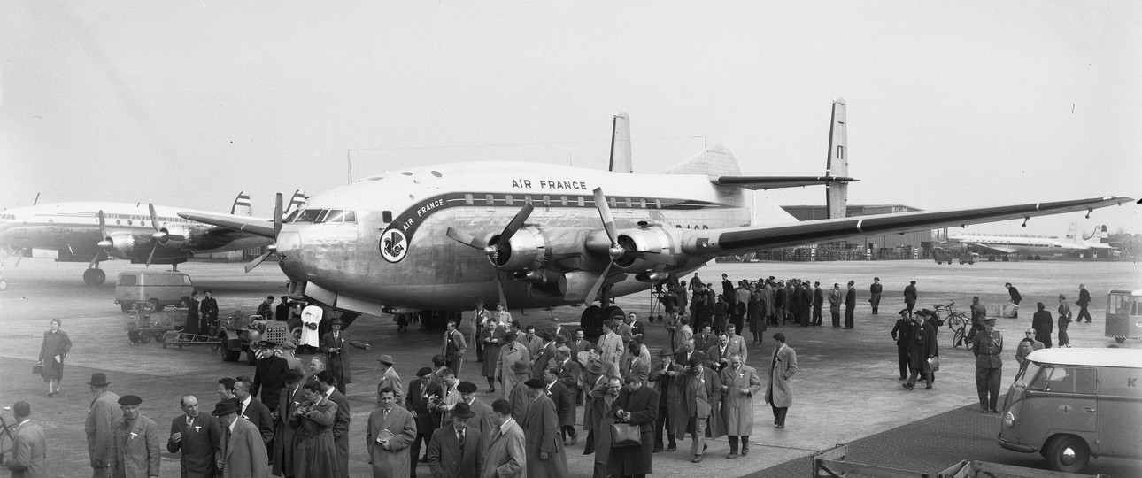 Breguet Deux Ponts von Air France: Sechs Exemplare flogen von 1953 bis 1964 bei der französischen Nationalairline.