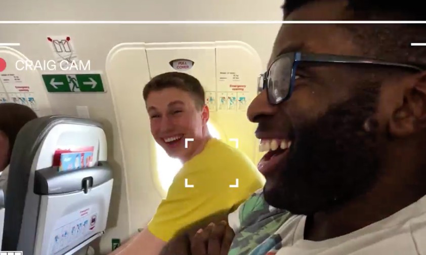 Geheimoperation einmillionster Fluggast