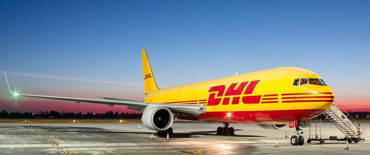 Boeing 767 von DHL Express: Bald sind auch die größeren Jets in Österreich registriert.