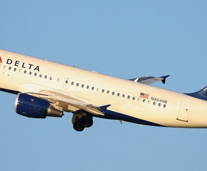 Airbus A319 von Delta: Der Motor wurde einem Angestellten in Texas zu Verhängnis.
