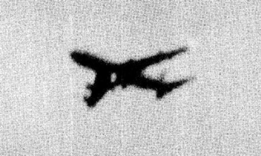 Foto des Unglücksfliegers: Klar zu erkennen ist, dass das Leitwerk fehlt.