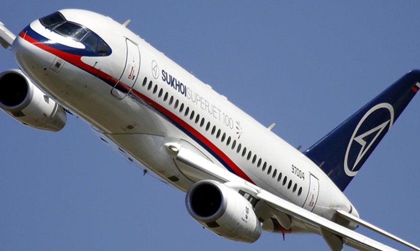Sukhoi Superjet 100: Ein anderer Flieger war im Einsatz.