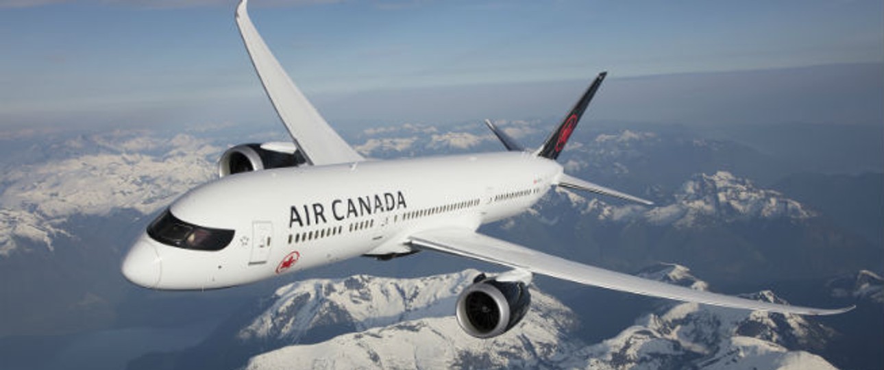 Dreamliner von Air Canada: Bald unterwegs nach Zürich.