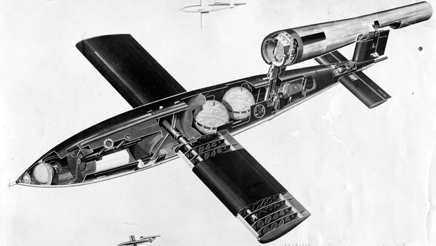 Die V1-Bomber von Görings Luftwaffe sollen Boeing inspiriert haben.