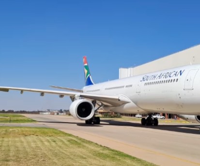 Airbus A330 von SAA: Im kommenden Jahr könnte ein weiteres Langstreckenziel dazukommen.